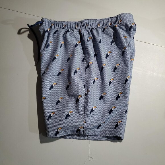 Mosmann Blue Toucan Wear/Under Swim Shorts  size M​ - Picture 14 of 16